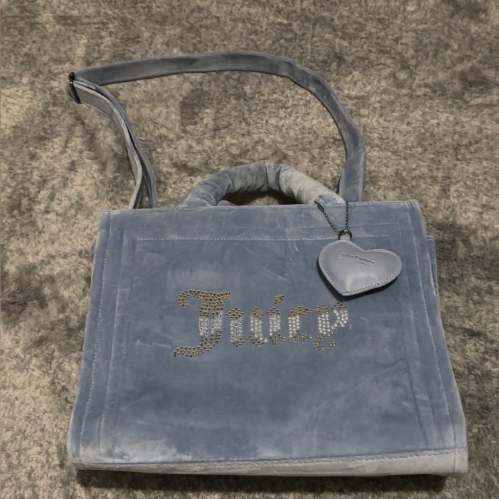 Juicy Couture Blue Velvet Women's Bag